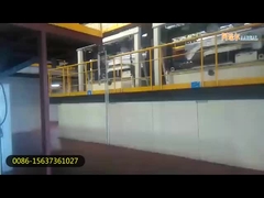 Silikon topları ve kablo süspansiyonu ile dairesel eliptik doğrusal hareketli dönme ekranı