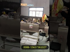 Yatay Merkezi Tarayıcı Hava Akışı Silika Kum Tozu için Döner Ekran