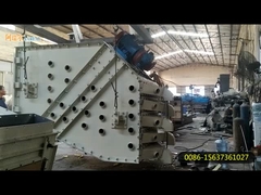 Mineral tozu dikdörtgen titreşimli ekran kendini temizleyen çift güverte