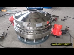Endüstriyel Çimento Inline Sifter Vibro Separator Makine Alçak Profil Akış Geçimi