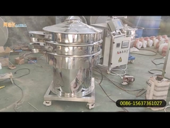 Katı Tozlu Boya Döner Sifter Ekranları Yuvarlak titreşimli Ekran Ayrıcı