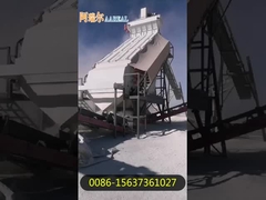 1 ~ 3 Güverte 2400 * 6000mm Ureya Potash Gübre için Yüksek Frekanslı Ekran